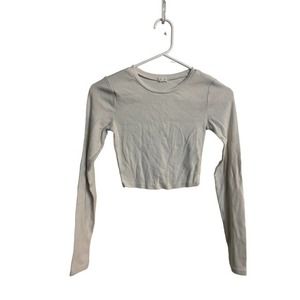 Long Sleeve Crop Top